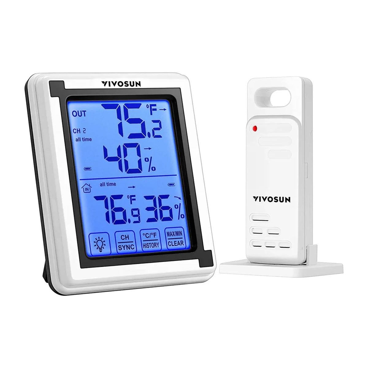VIVOSUN Wireless Thermometer and Hygrometer