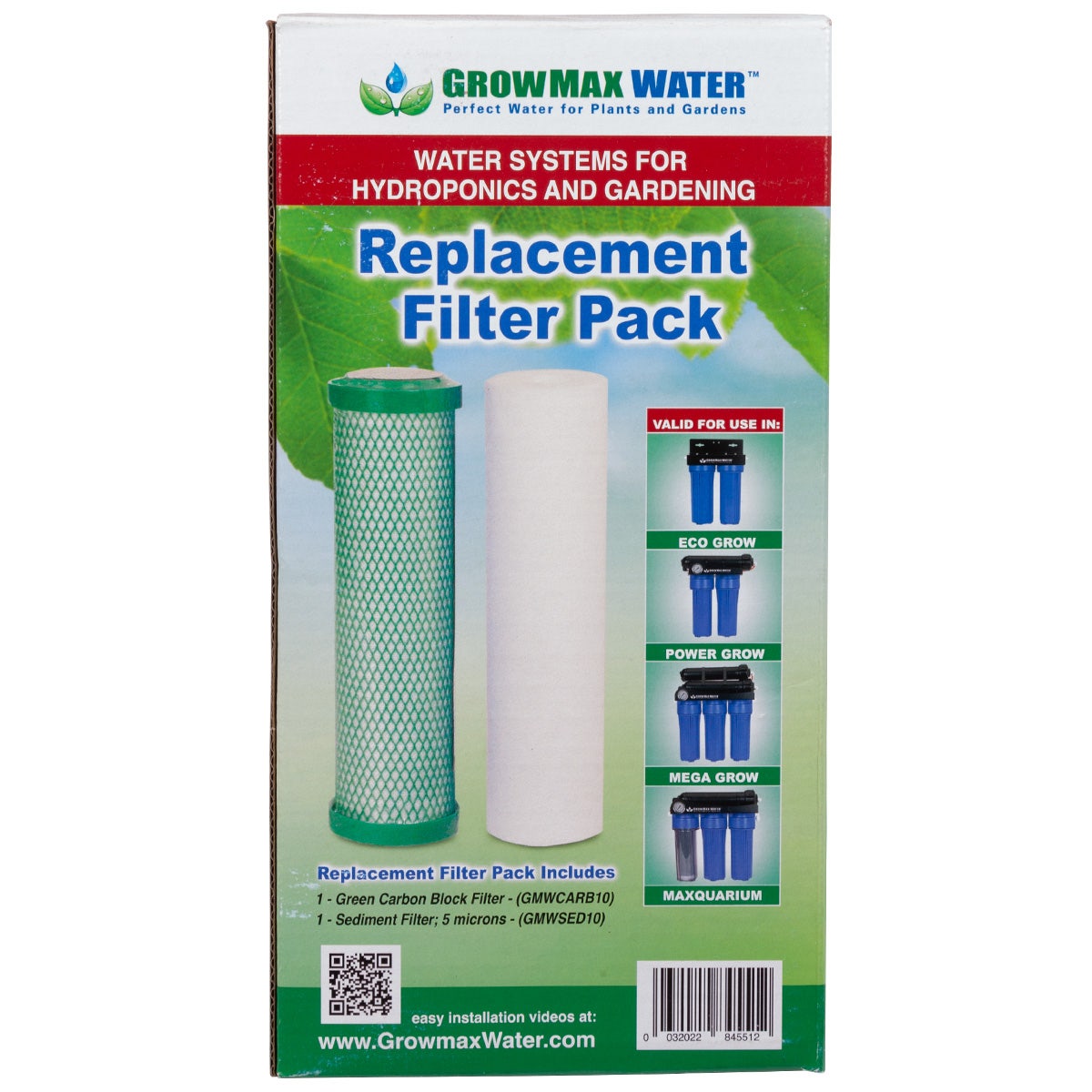 Growmax - Replacement Filter Packs