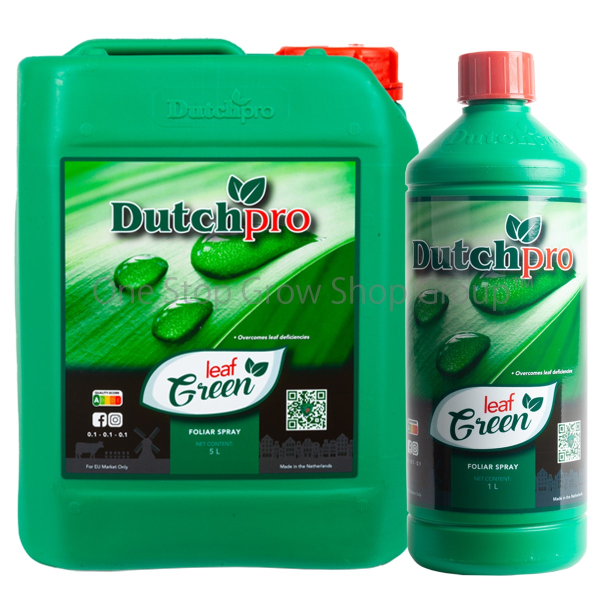 Dutch Pro Leaf Green - Ready-to-Use Foliar Spray for Yellowing Leaves