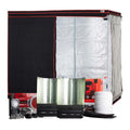 Budget Grow Tent Kit with 600W Grow Light and Full Extraction Kit – 1.2m x 2.4m