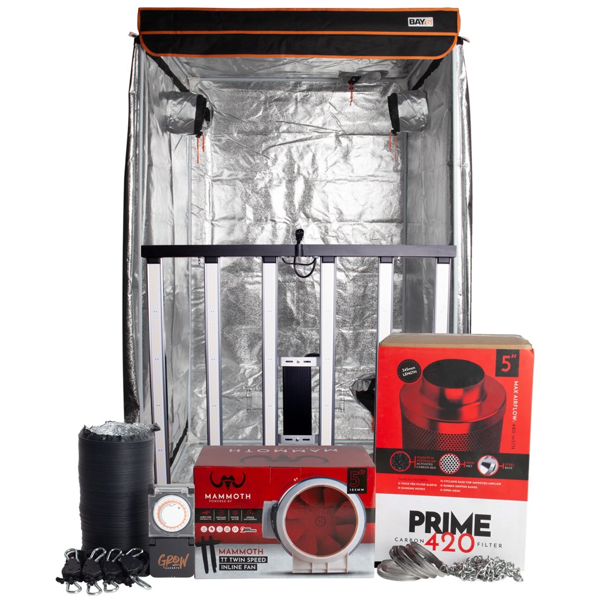 Omega Black 720w LED Grow Kit