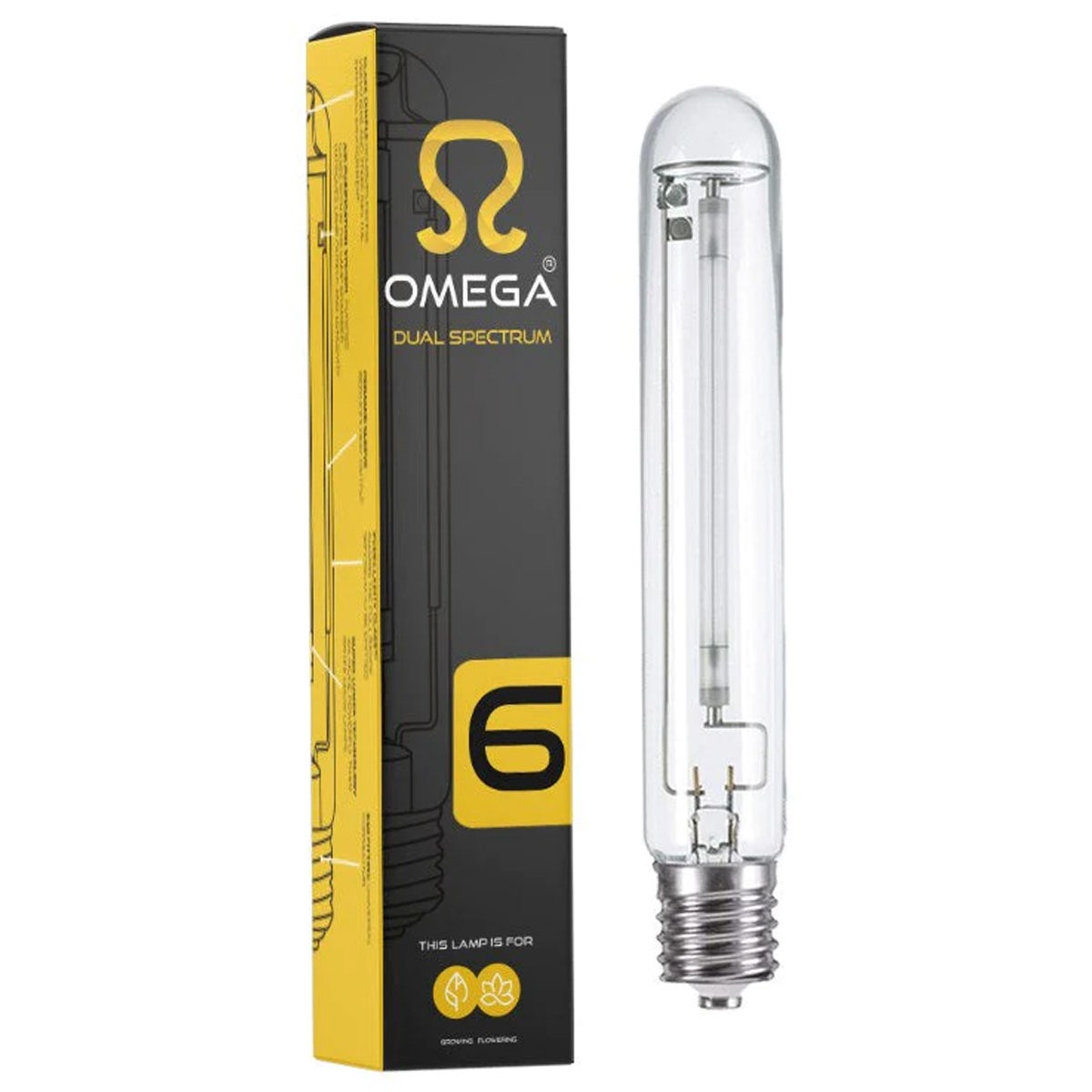 Omega 600W Magnetic HPS Grow Light Kit