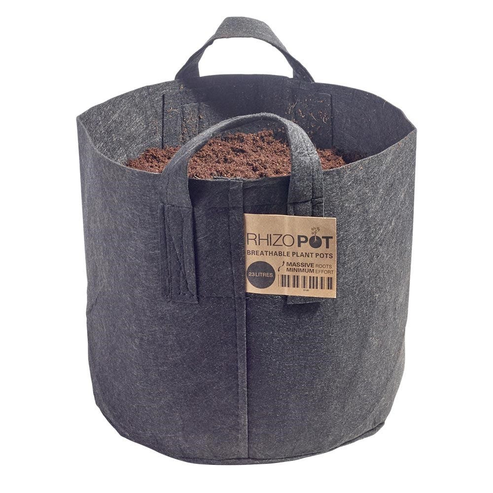 fabric plant pots uk RhizoPot Fabric Pots (1-56 Litre)