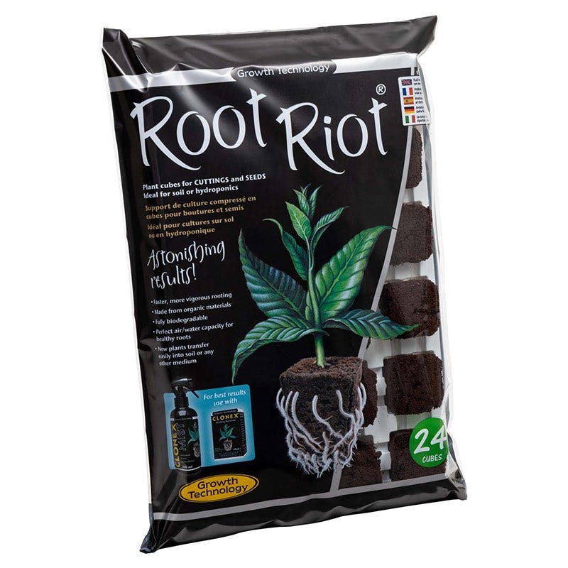 Growth Technology Root Riot Propagation Cubes