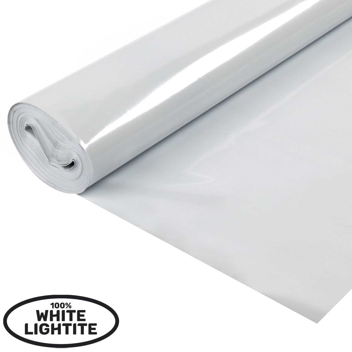 2m White Lightite (WBW) 120mu Lightproof Sheeting
